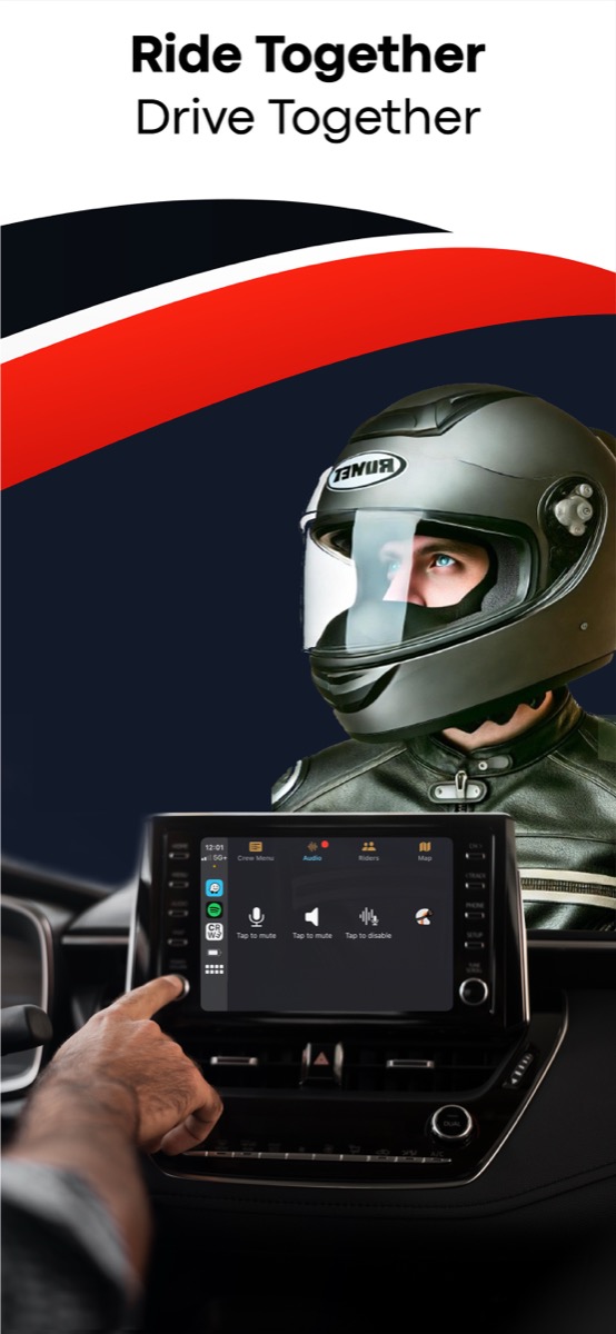 CarPlay integration - ride together, drive together